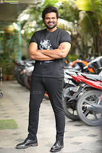 Manchu Manoj at Mirai Movie Interview, HD Gallery