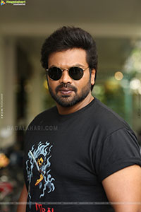 Manchu Manoj at Mirai Movie Interview, HD Gallery
