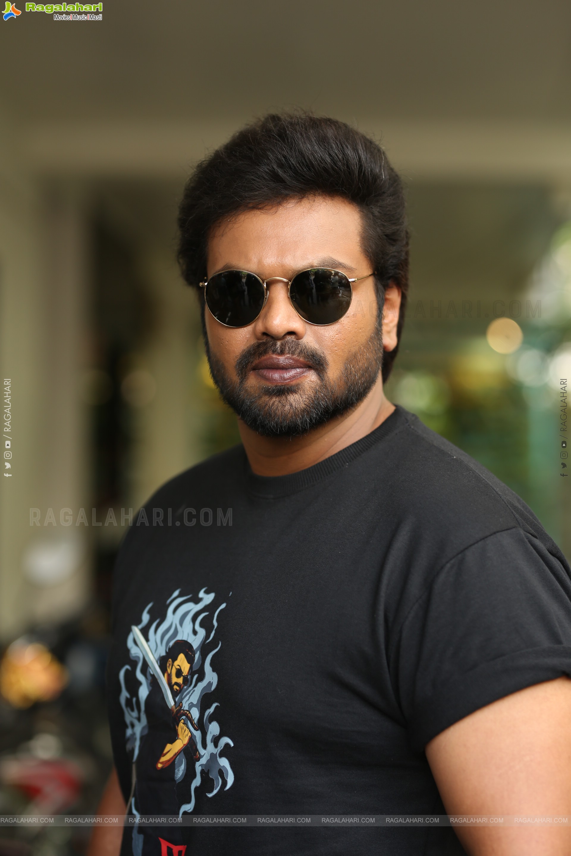 Manchu Manoj at Mirai Movie Interview, HD Gallery