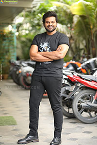 Manchu Manoj at Mirai Movie Interview, HD Gallery