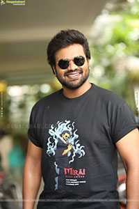 Manchu Manoj at Mirai Movie Interview, HD Gallery