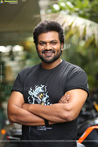 Manchu Manoj at Mirai Movie Interview, HD Gallery