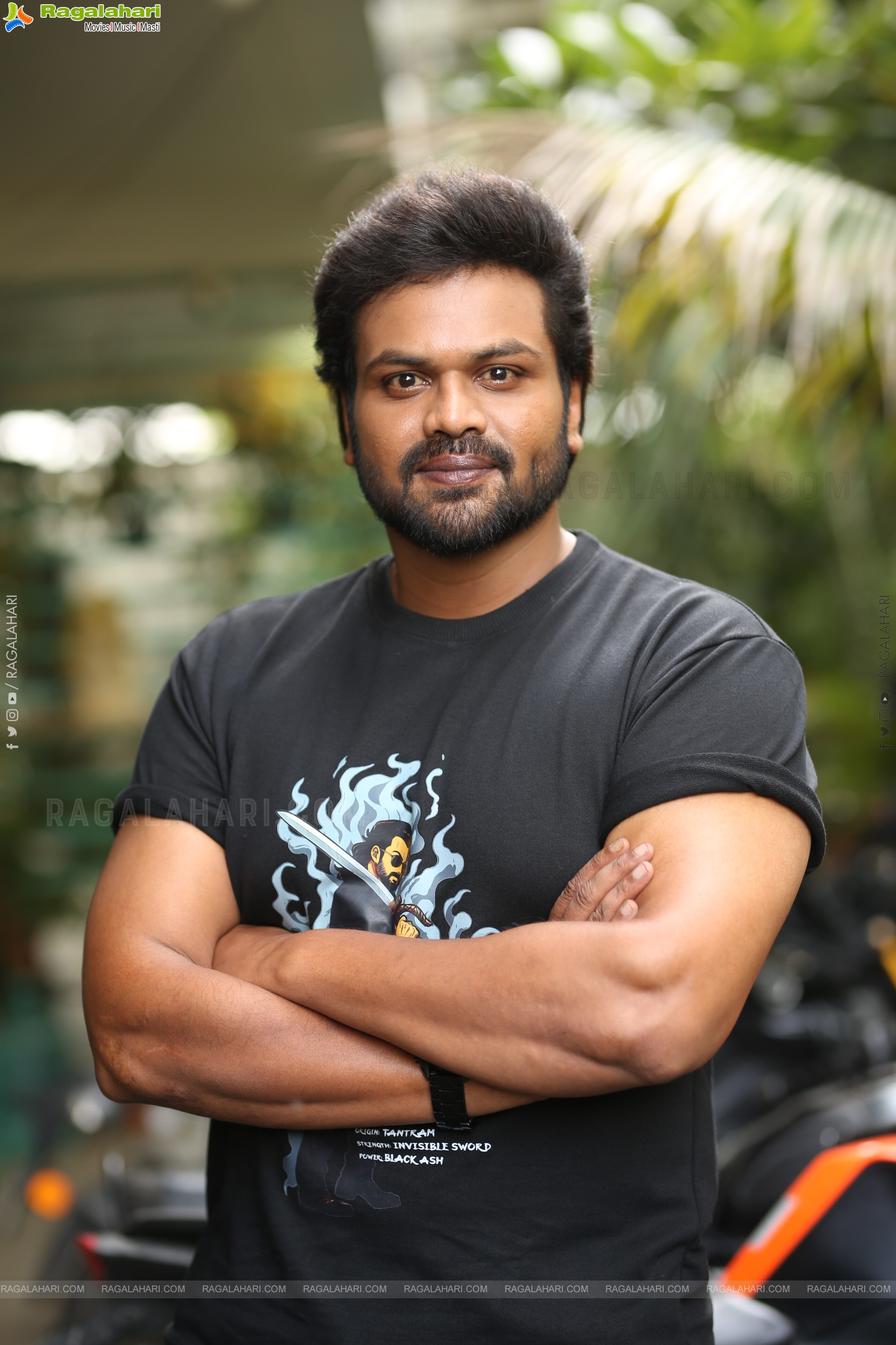 Manchu Manoj at Mirai Movie Interview, HD Gallery