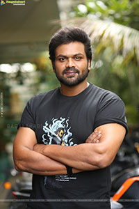 Manchu Manoj at Mirai Movie Interview, HD Gallery