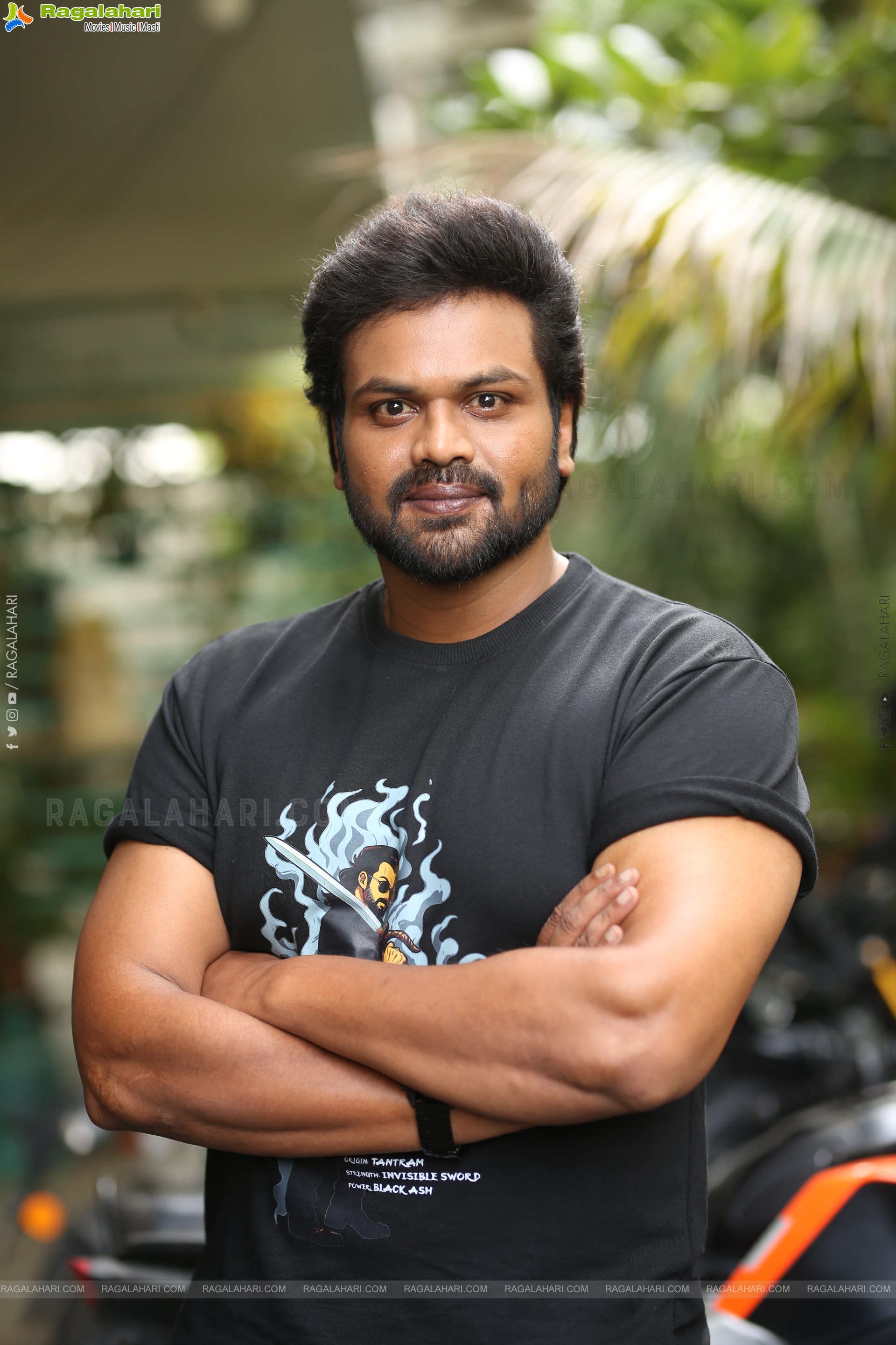 Manchu Manoj at Mirai Movie Interview, HD Gallery