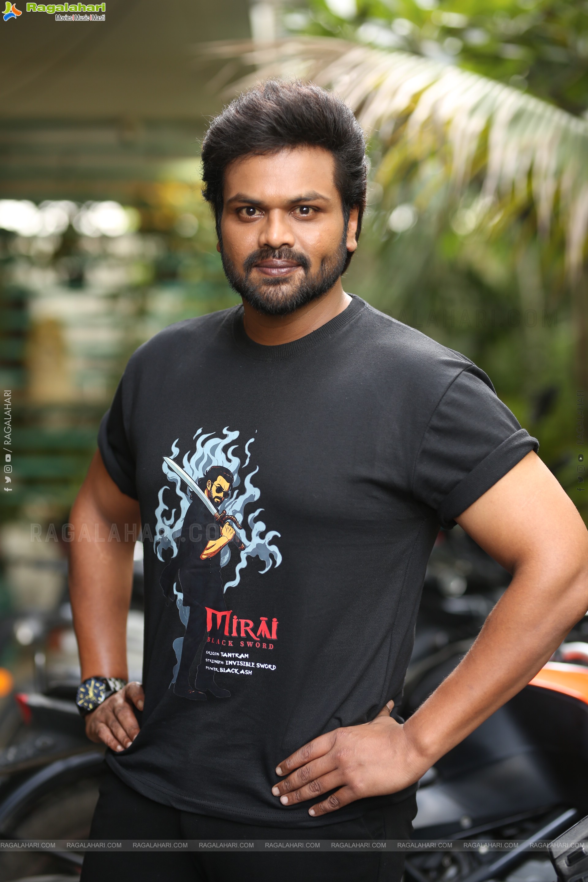 Manchu Manoj at Mirai Movie Interview, HD Gallery