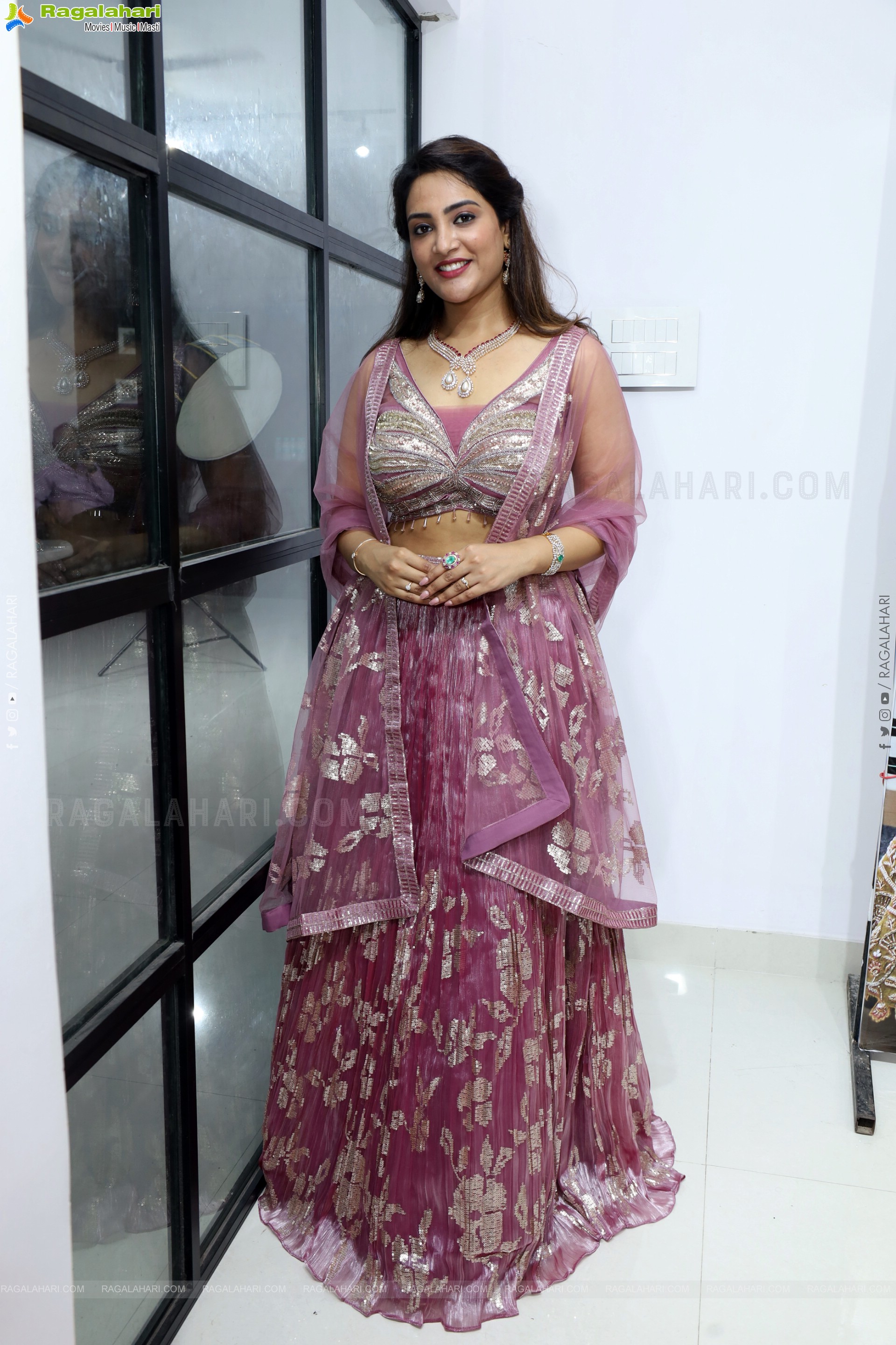 Nirupama Beautiful stills in Lehenga Choli, HD Gallery