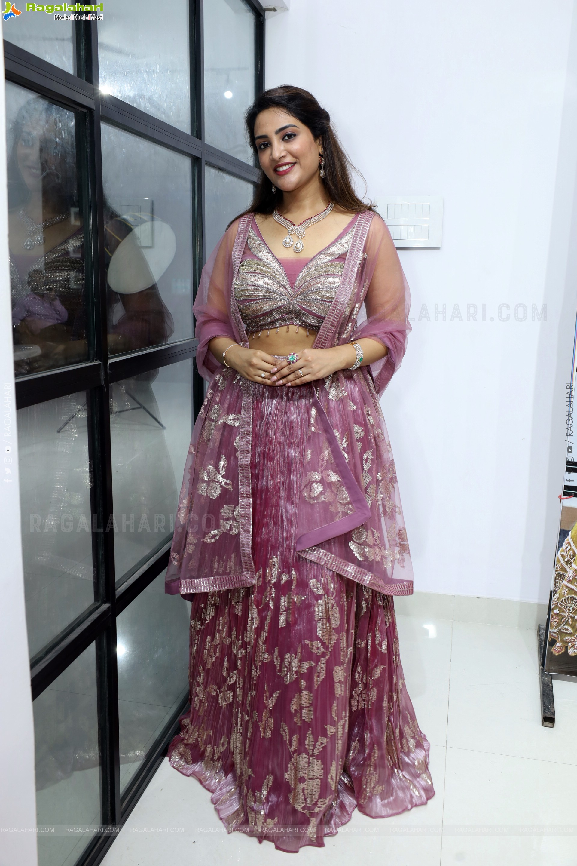 Nirupama Beautiful stills in Lehenga Choli, HD Gallery