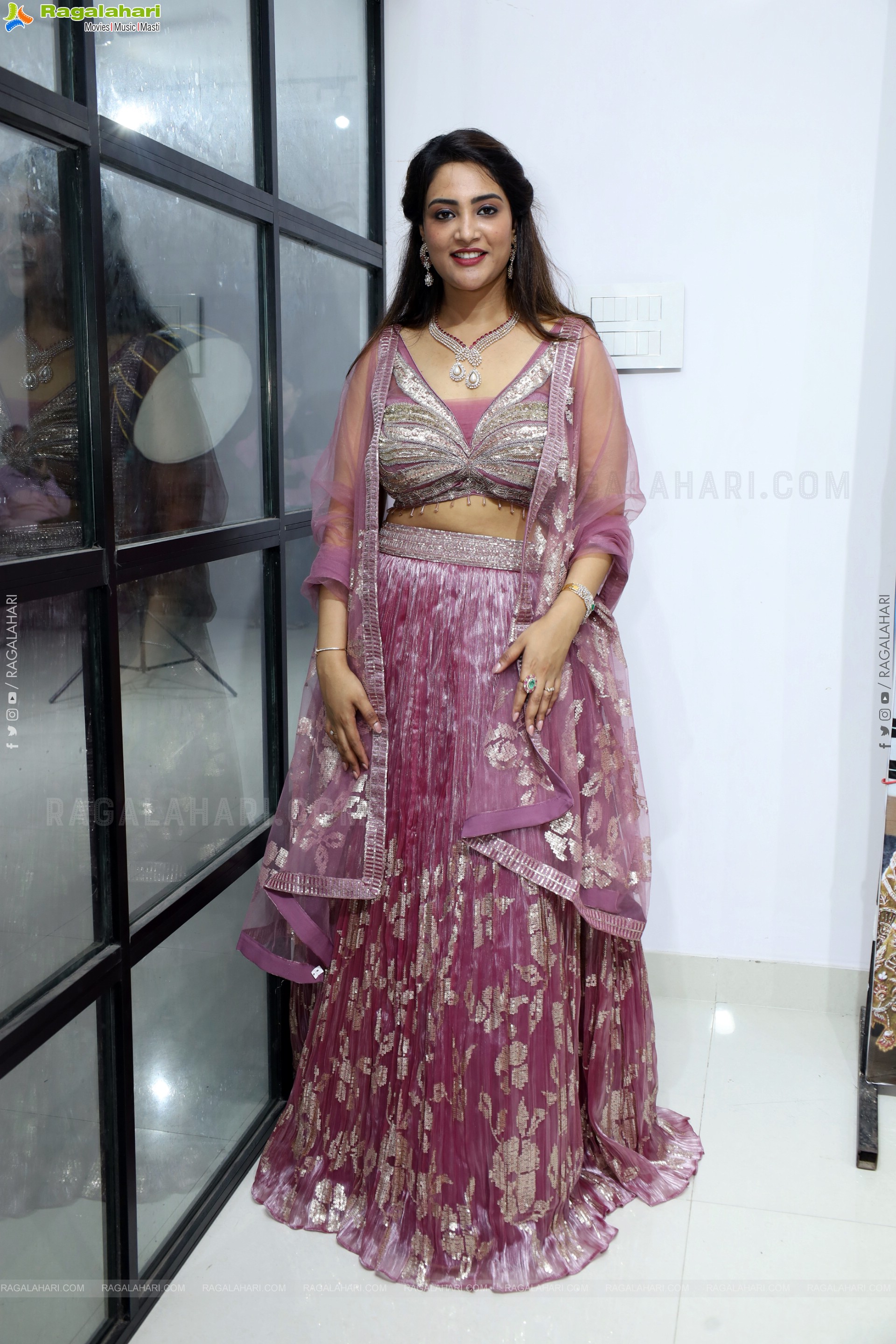 Nirupama Beautiful stills in Lehenga Choli, HD Gallery