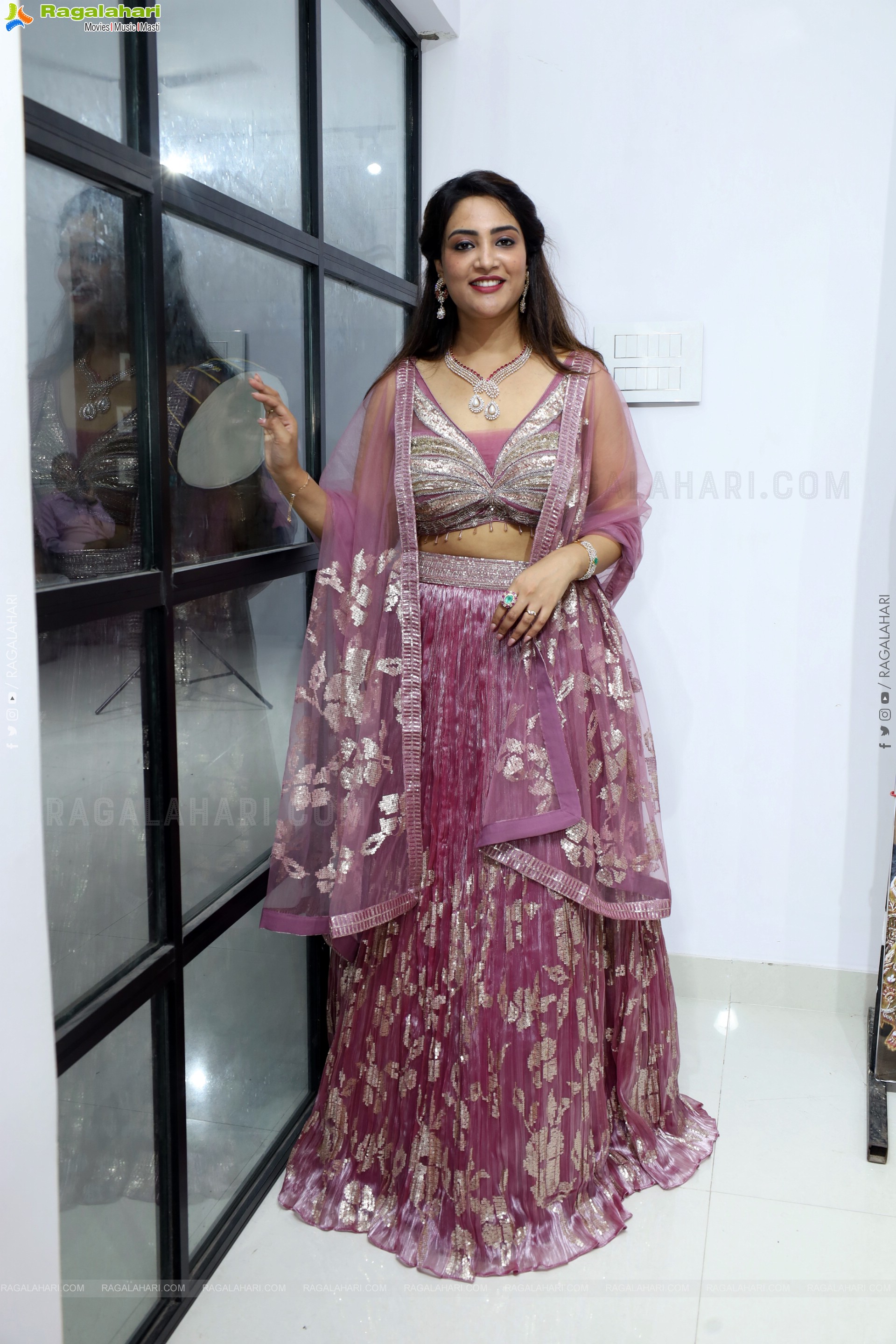 Nirupama Beautiful stills in Lehenga Choli, HD Gallery