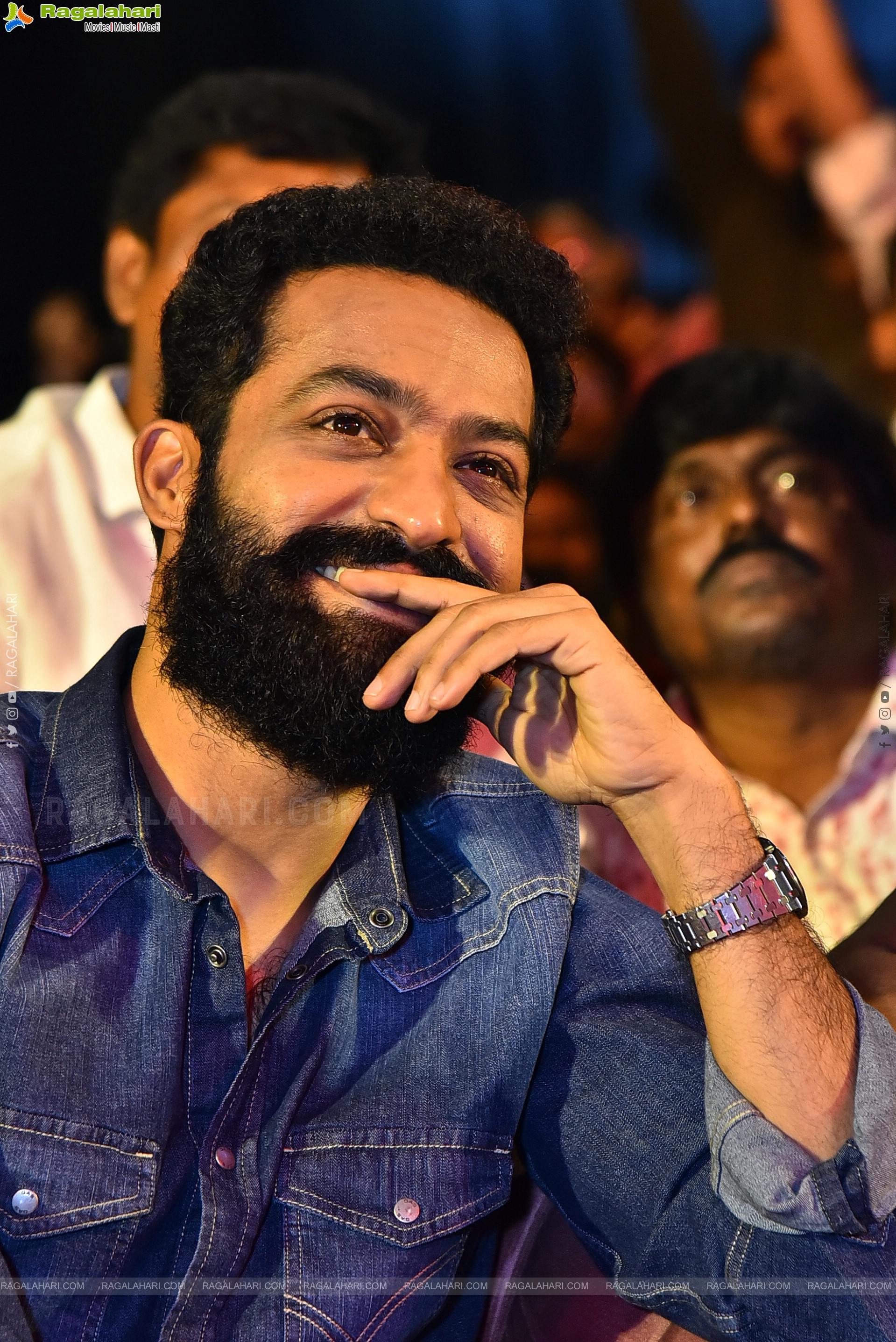 Jr NTR stills at Kantara Chapter 1 Movie Pre Release Event, HD Gallery