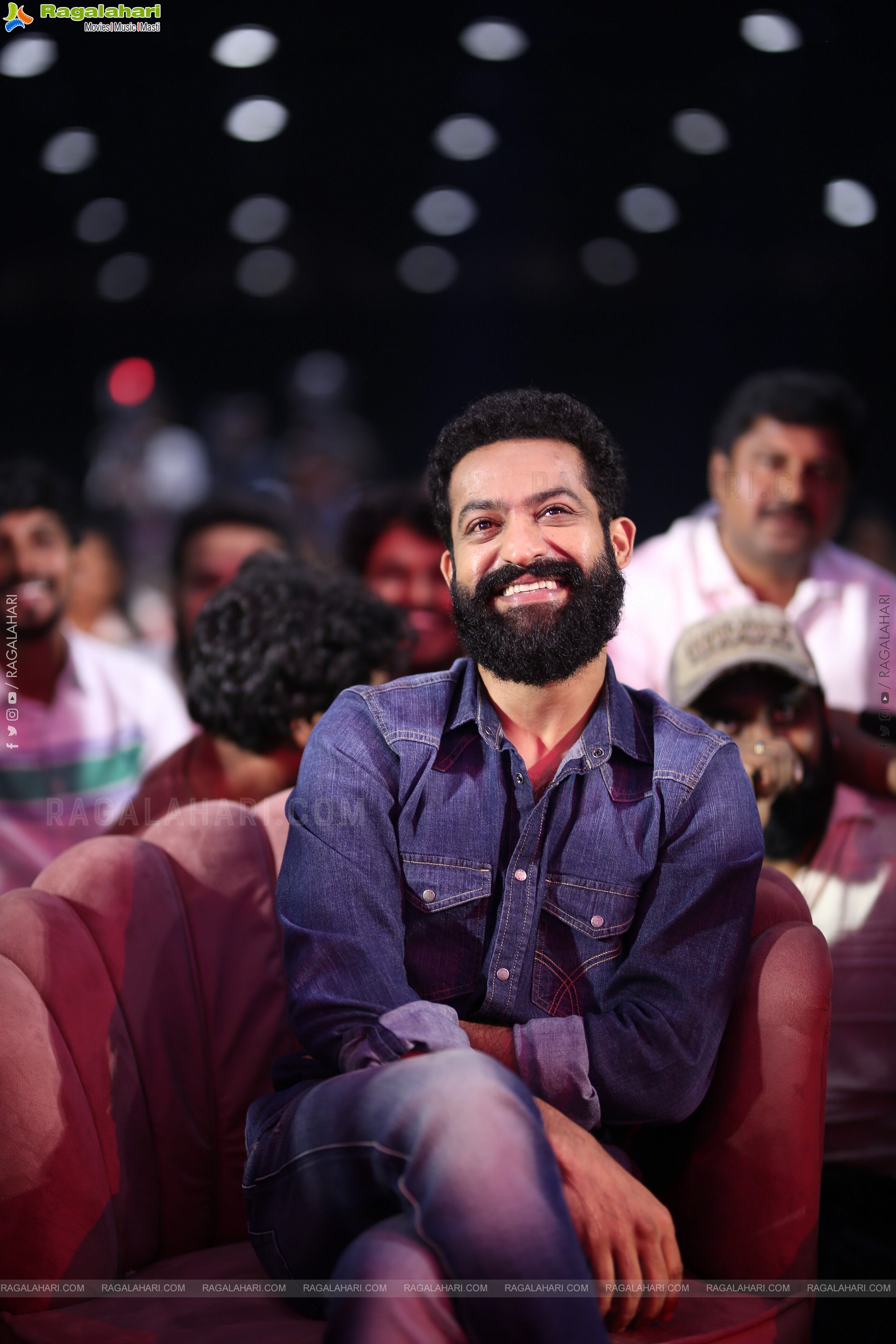Jr NTR stills at Kantara Chapter 1 Movie Pre Release Event, HD Gallery