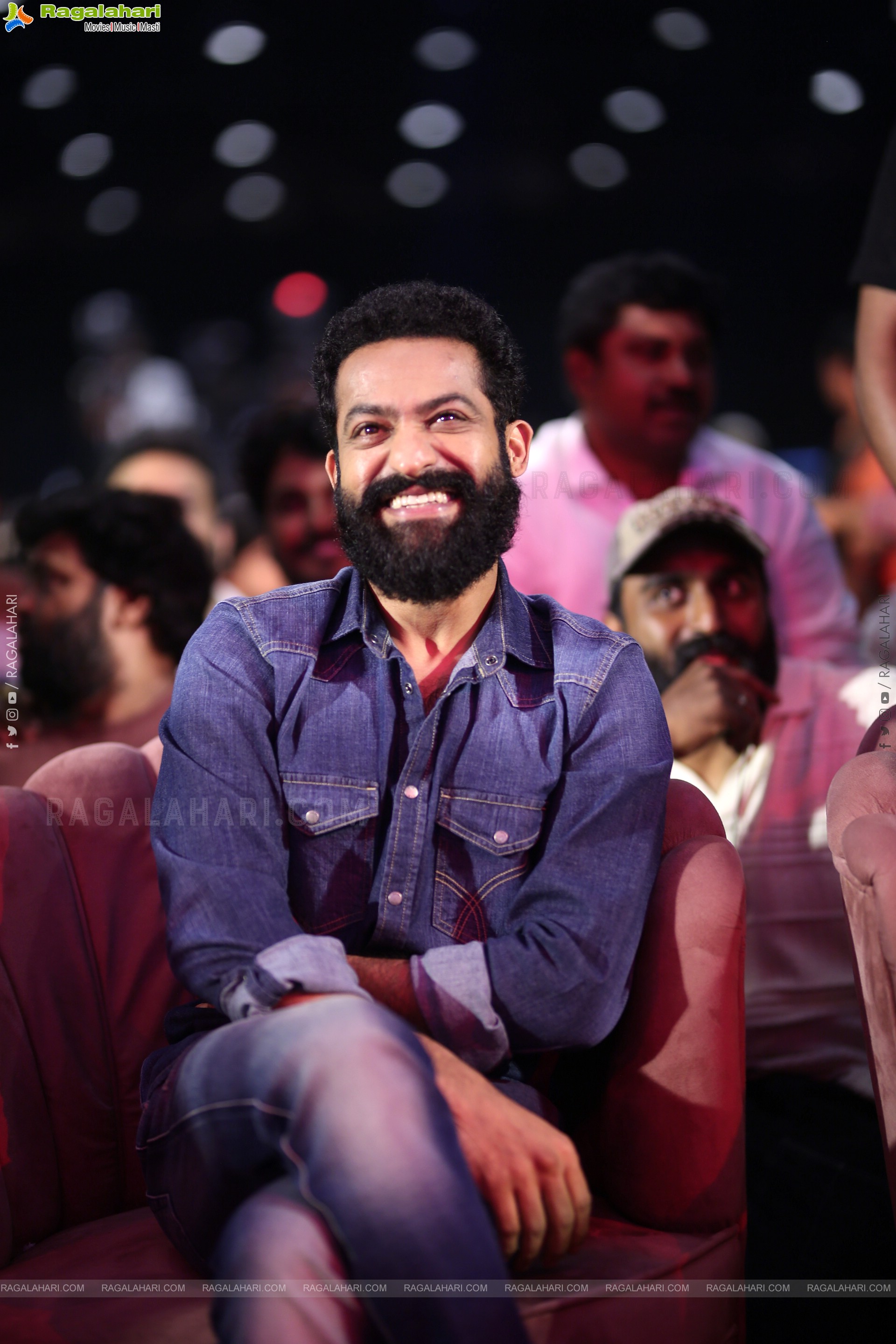 Jr NTR stills at Kantara Chapter 1 Movie Pre Release Event, HD Gallery