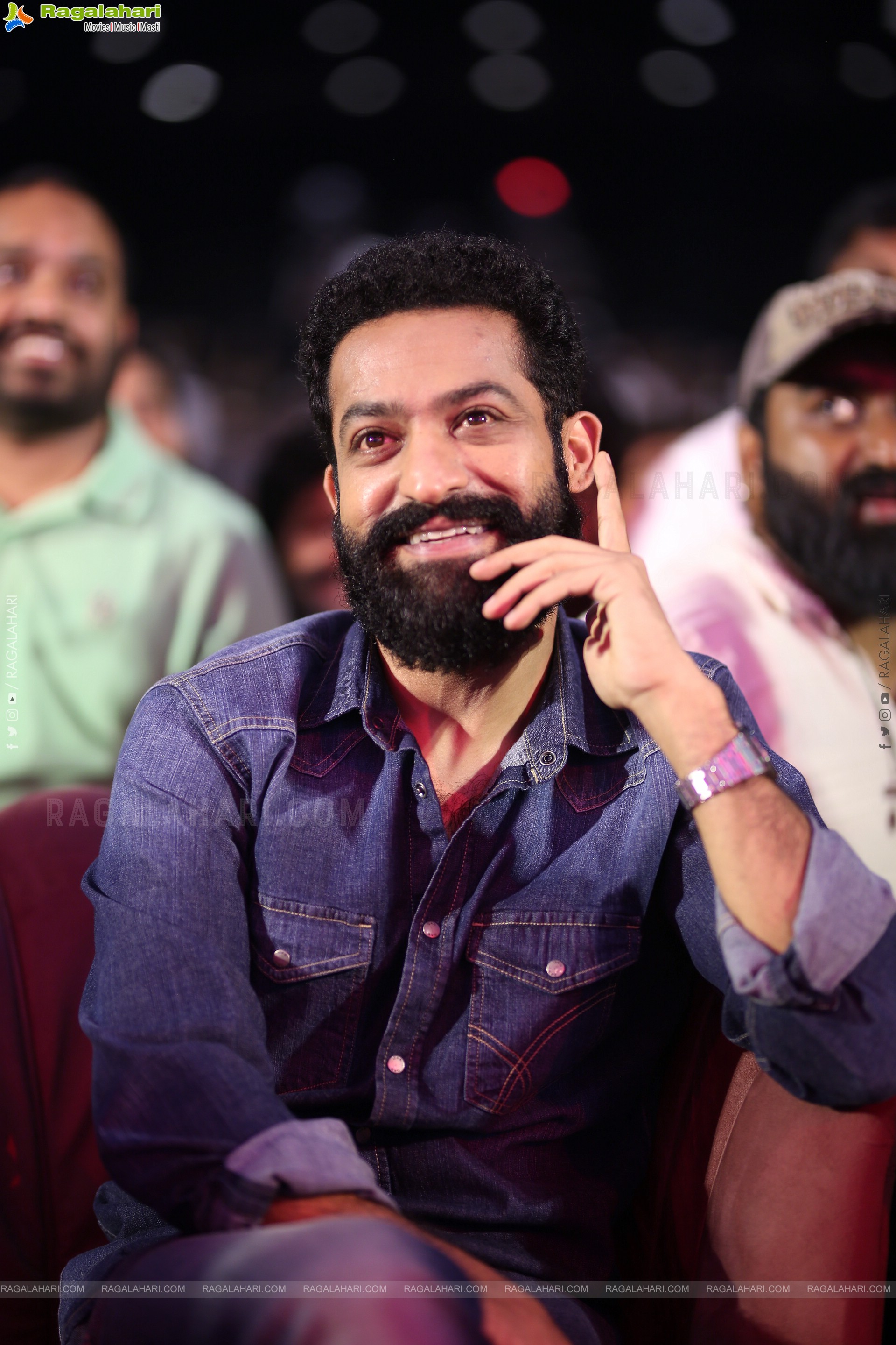 Jr NTR stills at Kantara Chapter 1 Movie Pre Release Event, HD Gallery