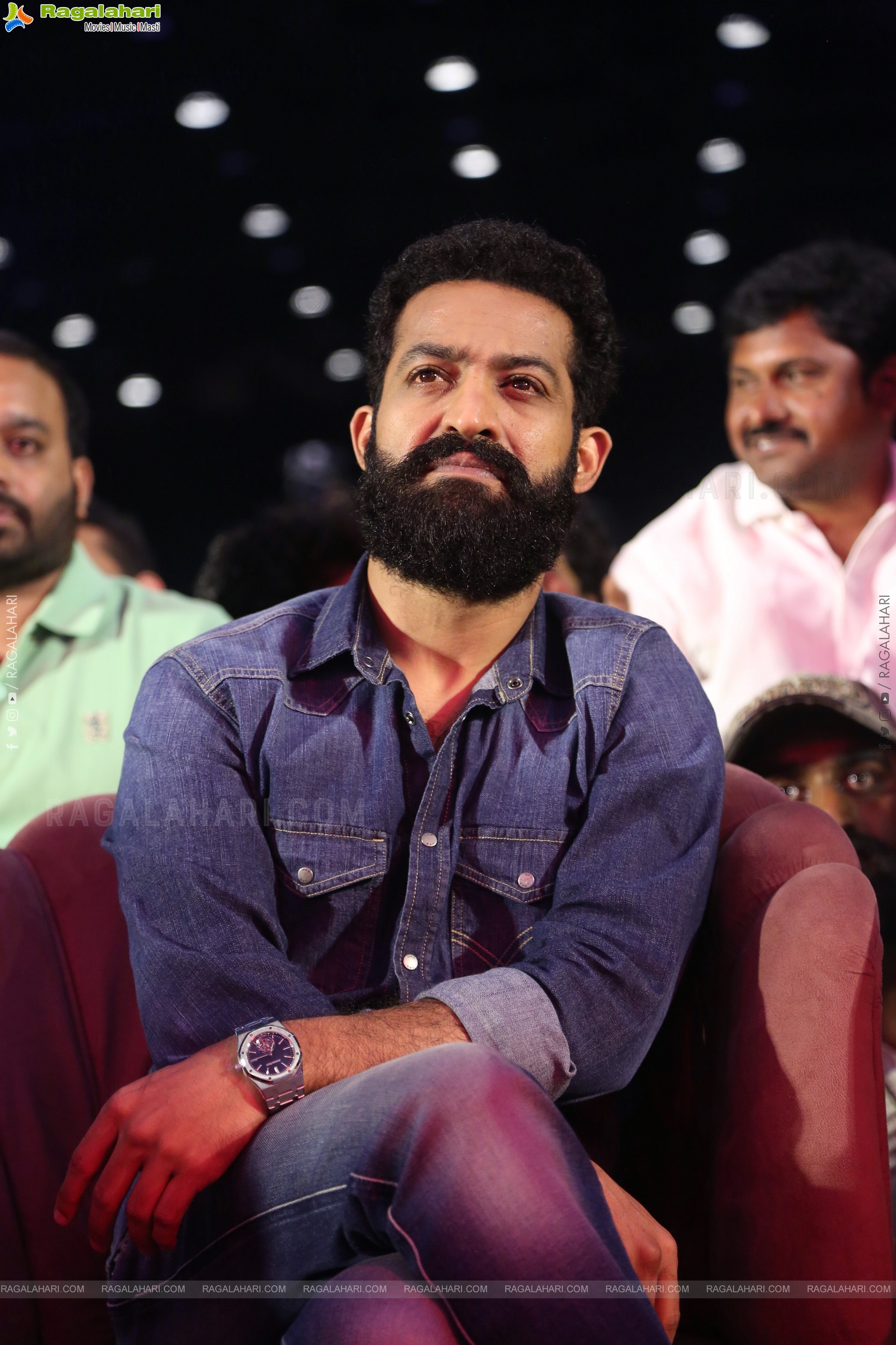 Jr NTR stills at Kantara Chapter 1 Movie Pre Release Event, HD Gallery