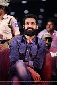 Jr NTR stills at Kantara Chapter 1 Movie Pre Release Event