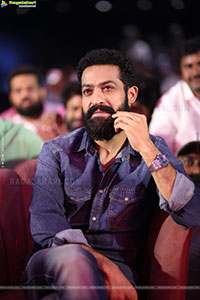 Jr NTR stills at Kantara Chapter 1 Movie Pre Release Event
