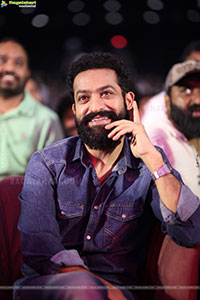 Jr NTR stills at Kantara Chapter 1 Movie Pre Release Event