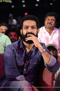 Jr NTR stills at Kantara Chapter 1 Movie Pre Release Event