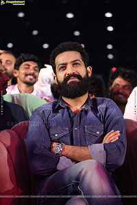 Jr NTR stills at Kantara Chapter 1 Movie Pre Release Event