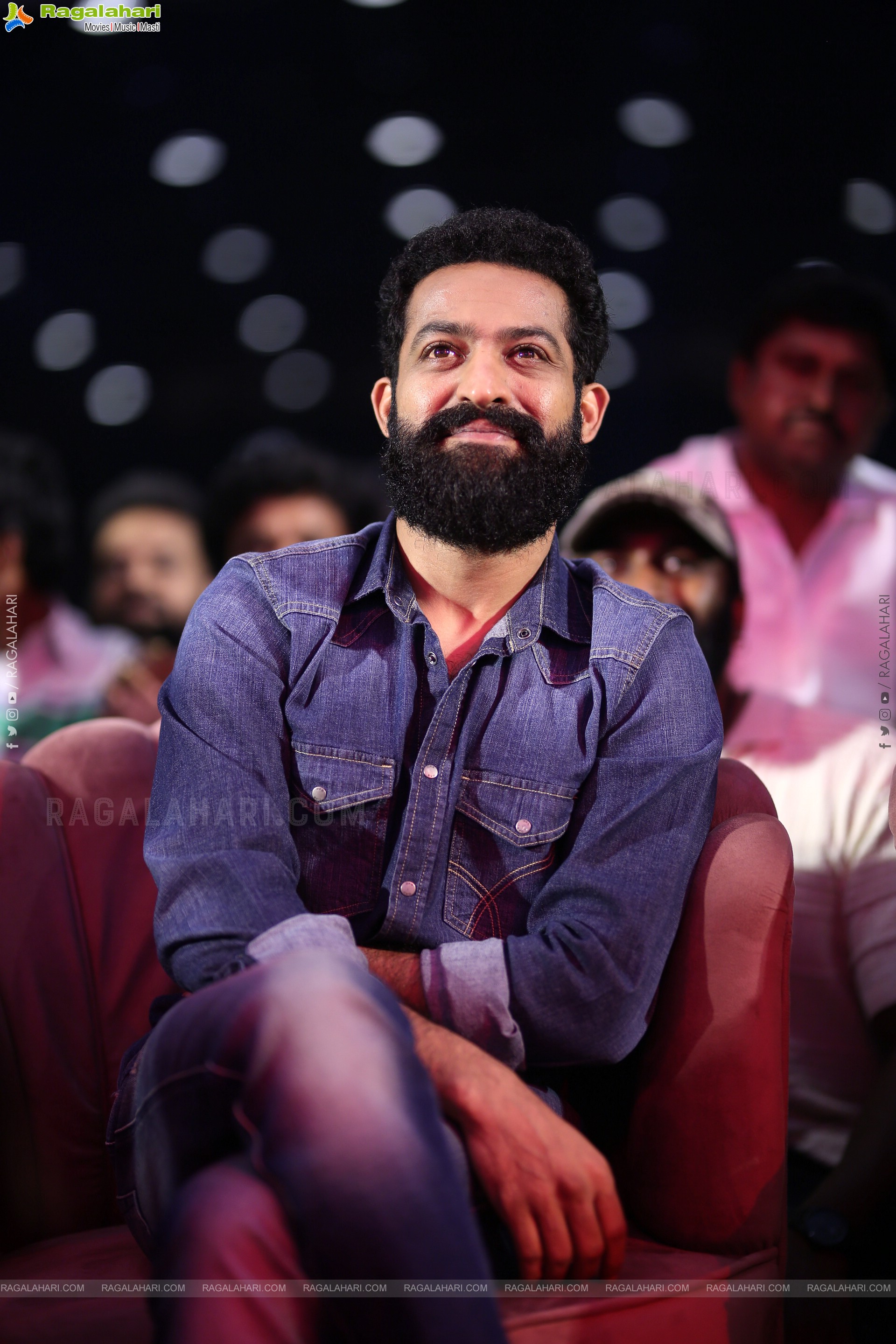 Jr NTR stills at Kantara Chapter 1 Movie Pre Release Event, HD Gallery