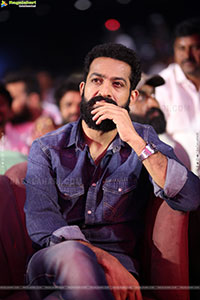 Jr NTR stills at Kantara Chapter 1 Movie Pre Release Event