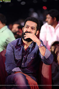 Jr NTR stills at Kantara Chapter 1 Movie Pre Release Event
