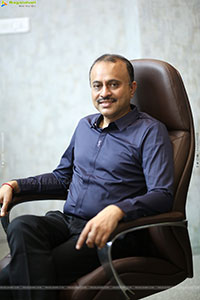 Producer TG Vishwa Prasad at Mirai Interview, HD Gallery 