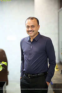Producer TG Vishwa Prasad at Mirai Interview, HD Gallery 