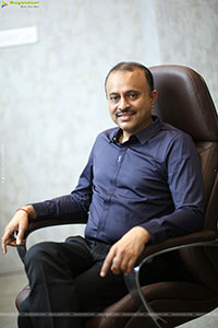 Producer TG Vishwa Prasad at Mirai Interview, HD Gallery 
