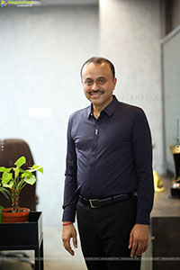 Producer TG Vishwa Prasad at Mirai Interview, HD Gallery 