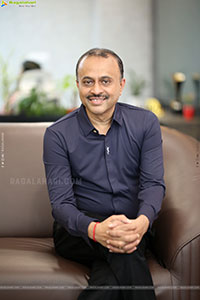 Producer TG Vishwa Prasad at Mirai Interview, HD Gallery 
