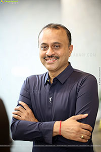 Producer TG Vishwa Prasad at Mirai Interview, HD Gallery 
