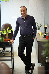 Producer TG Vishwa Prasad at Mirai Interview, HD Gallery 