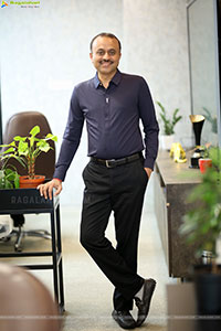 Producer TG Vishwa Prasad at Mirai Interview, HD Gallery 