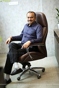 Producer TG Vishwa Prasad at Mirai Interview, HD Gallery 