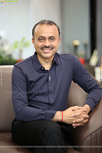 Producer TG Vishwa Prasad at Mirai Interview, HD Gallery 