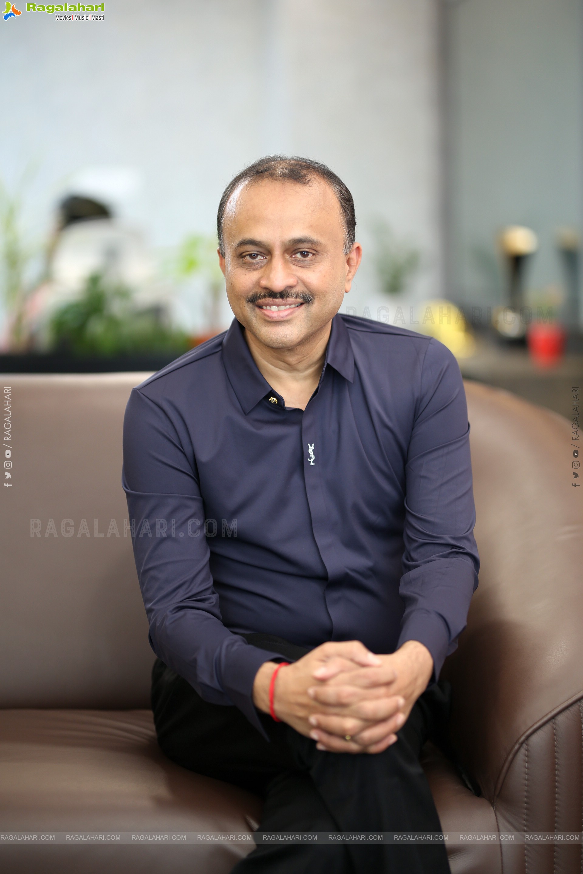 Producer TG Vishwa Prasad at Mirai Interview, HD Gallery