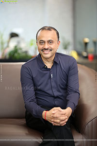 Producer TG Vishwa Prasad at Mirai Interview, HD Gallery 