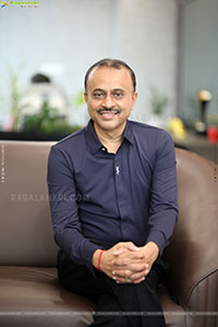 Producer TG Vishwa Prasad at Mirai Interview, HD Gallery 
