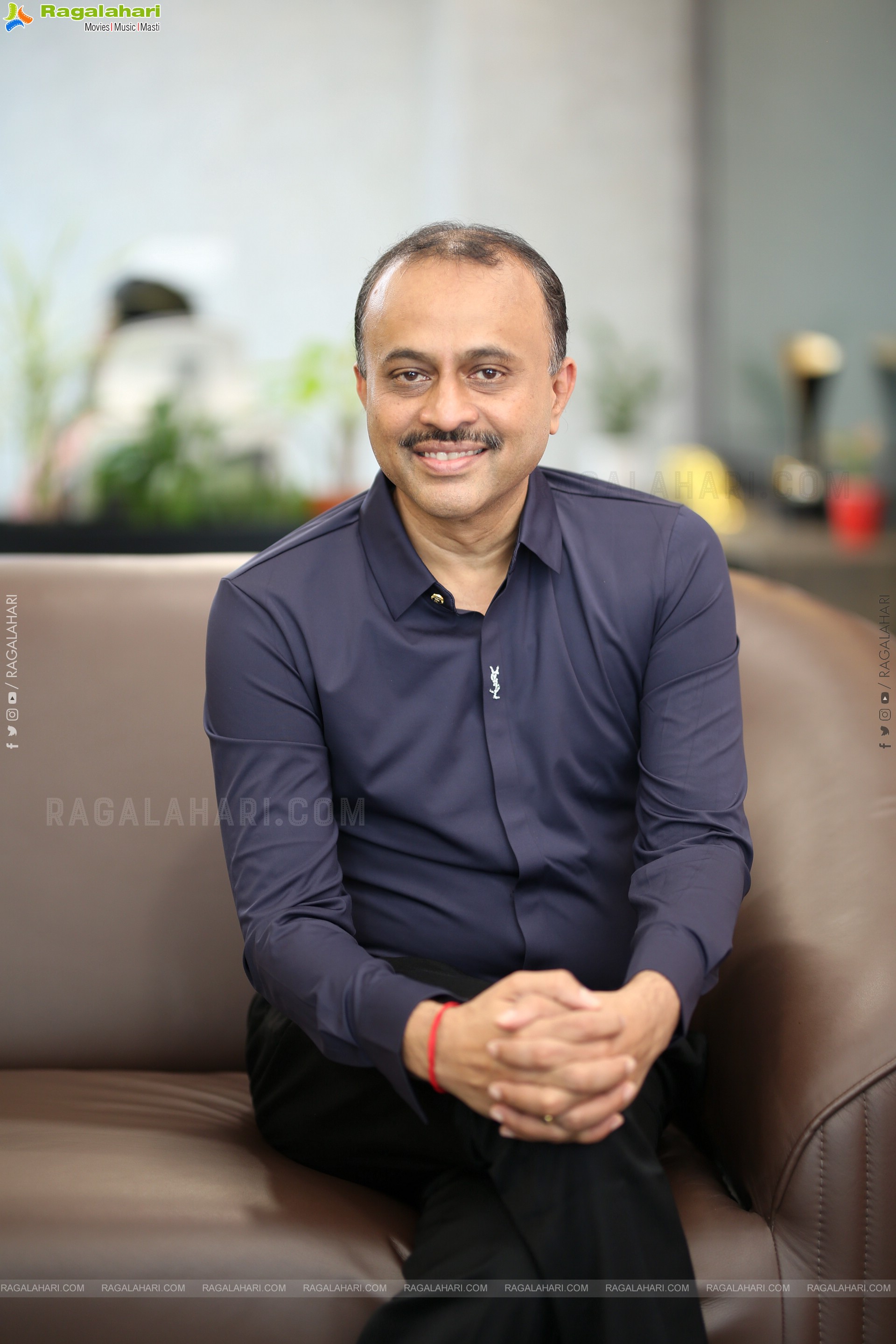 Producer TG Vishwa Prasad at Mirai Interview, HD Gallery