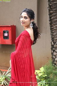 Ritika Nayak at Mirai Movie Success Meet, HD Gallery