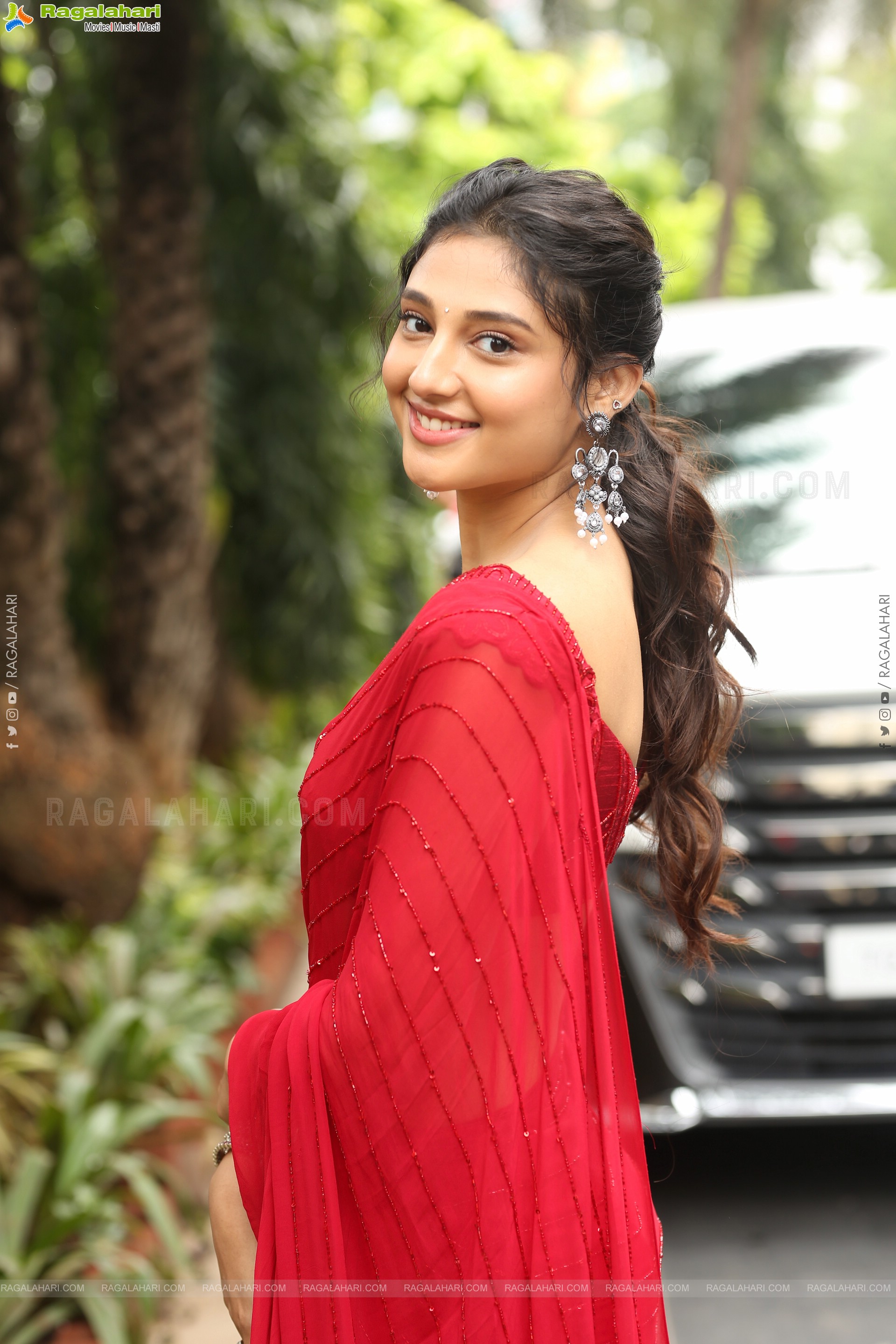 Ritika Nayak at Mirai Movie Success Meet, HD Gallery