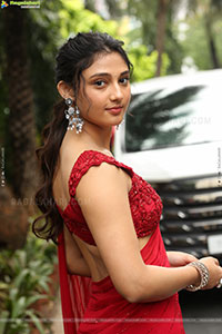 Ritika Nayak at Mirai Movie Success Meet, HD Gallery