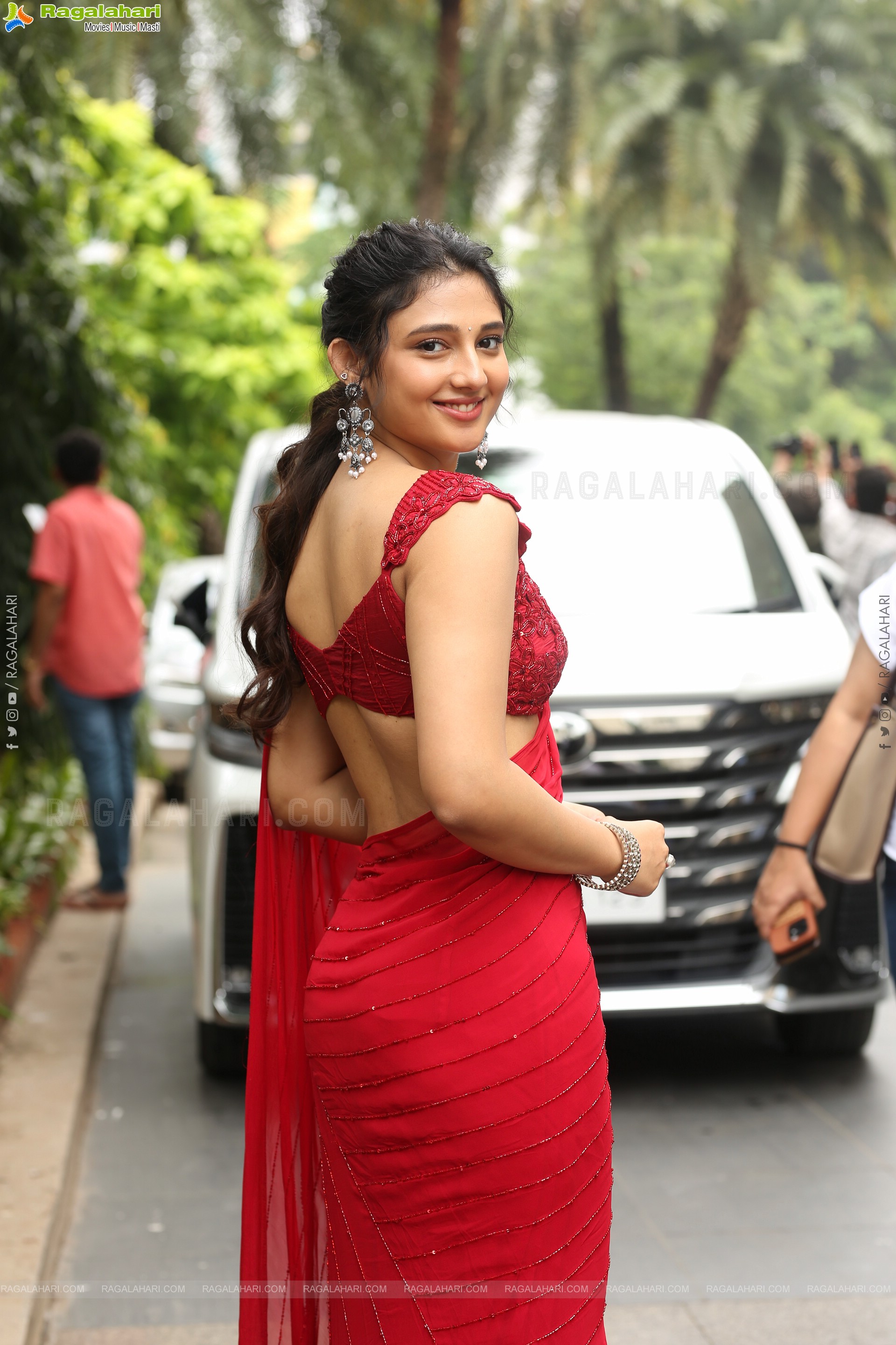 Ritika Nayak at Mirai Movie Success Meet, HD Gallery