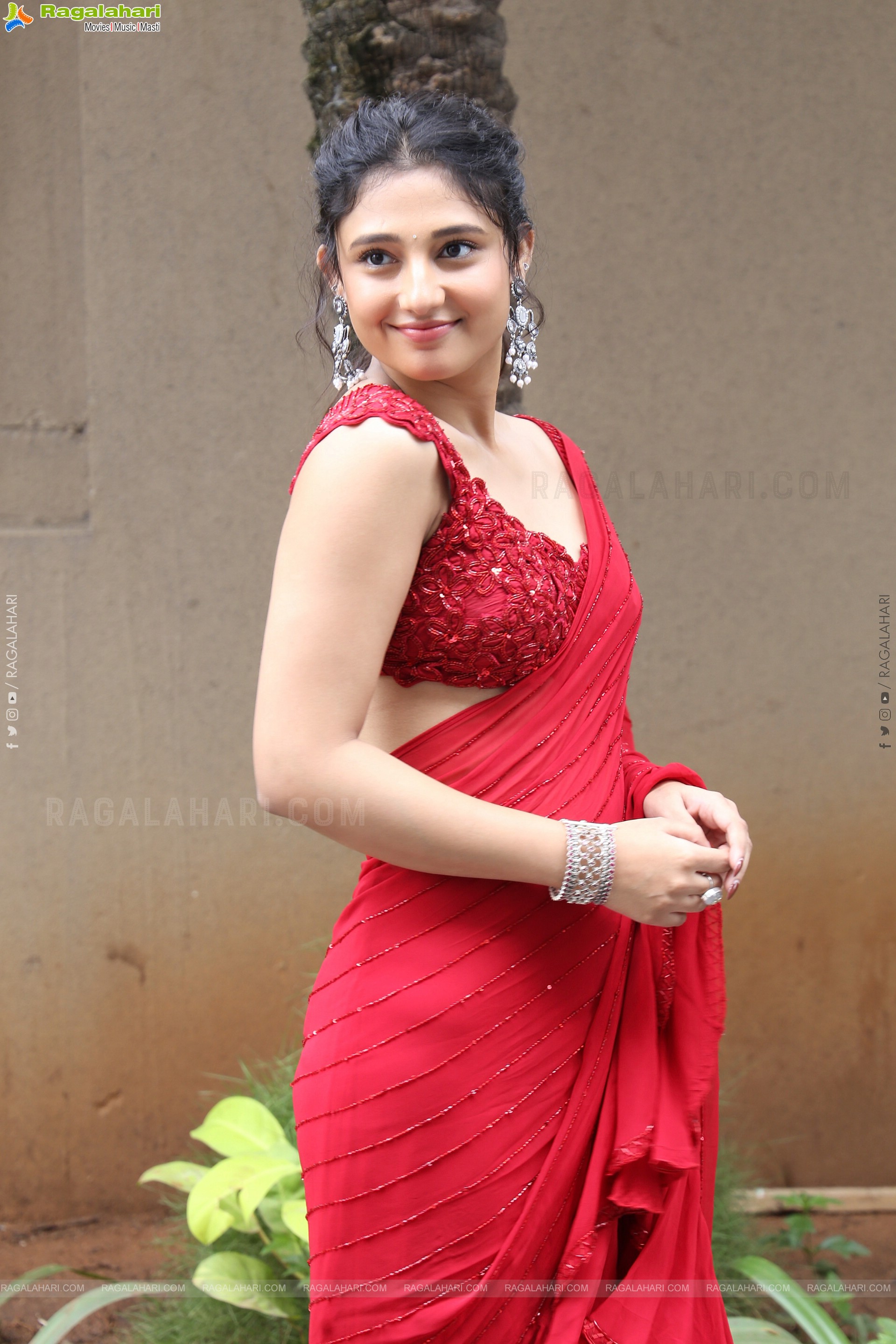 Ritika Nayak at Mirai Movie Success Meet, HD Gallery