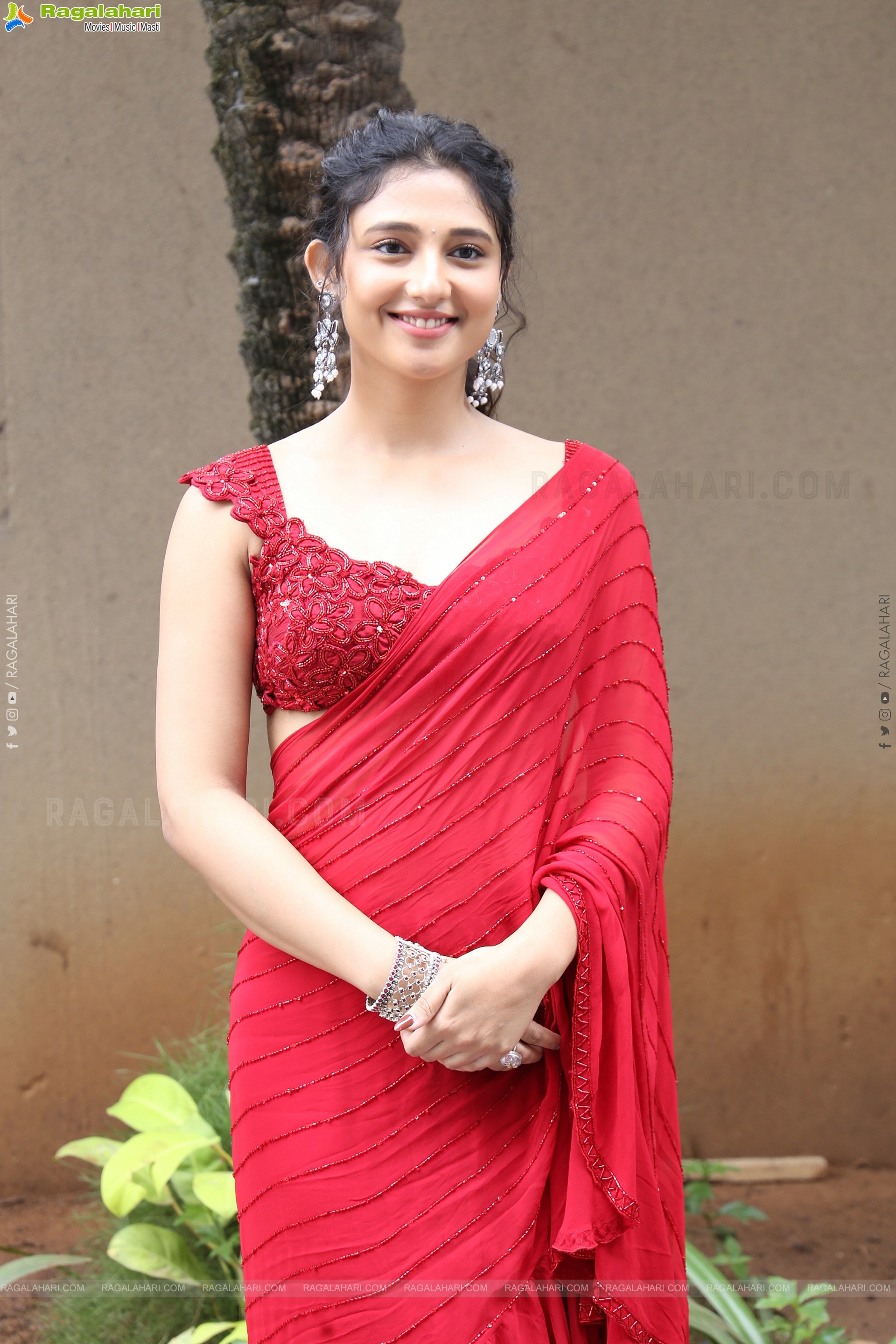 Ritika Nayak at Mirai Movie Success Meet, HD Gallery