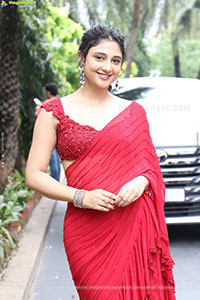 Ritika Nayak at Mirai Movie Success Meet, HD Gallery