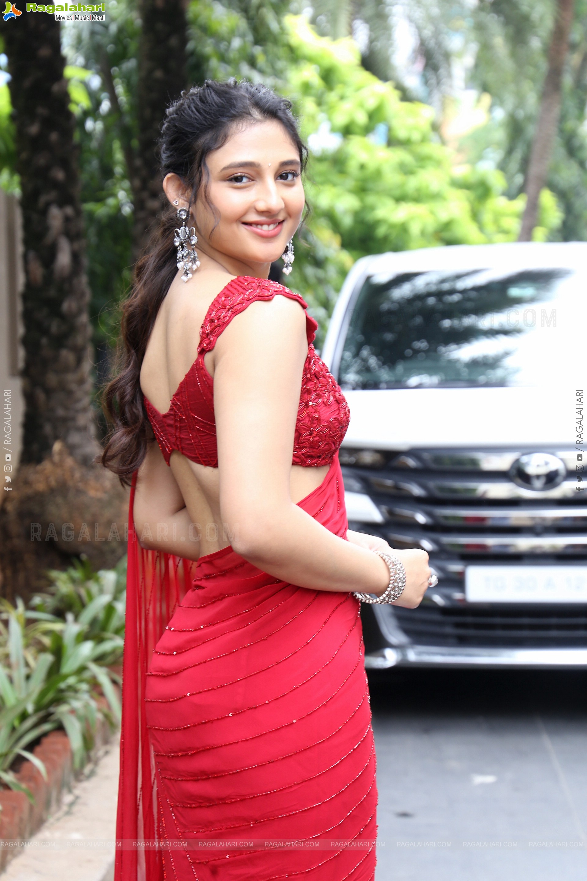 Ritika Nayak at Mirai Movie Success Meet, HD Gallery