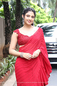 Ritika Nayak at Mirai Movie Success Meet, HD Gallery